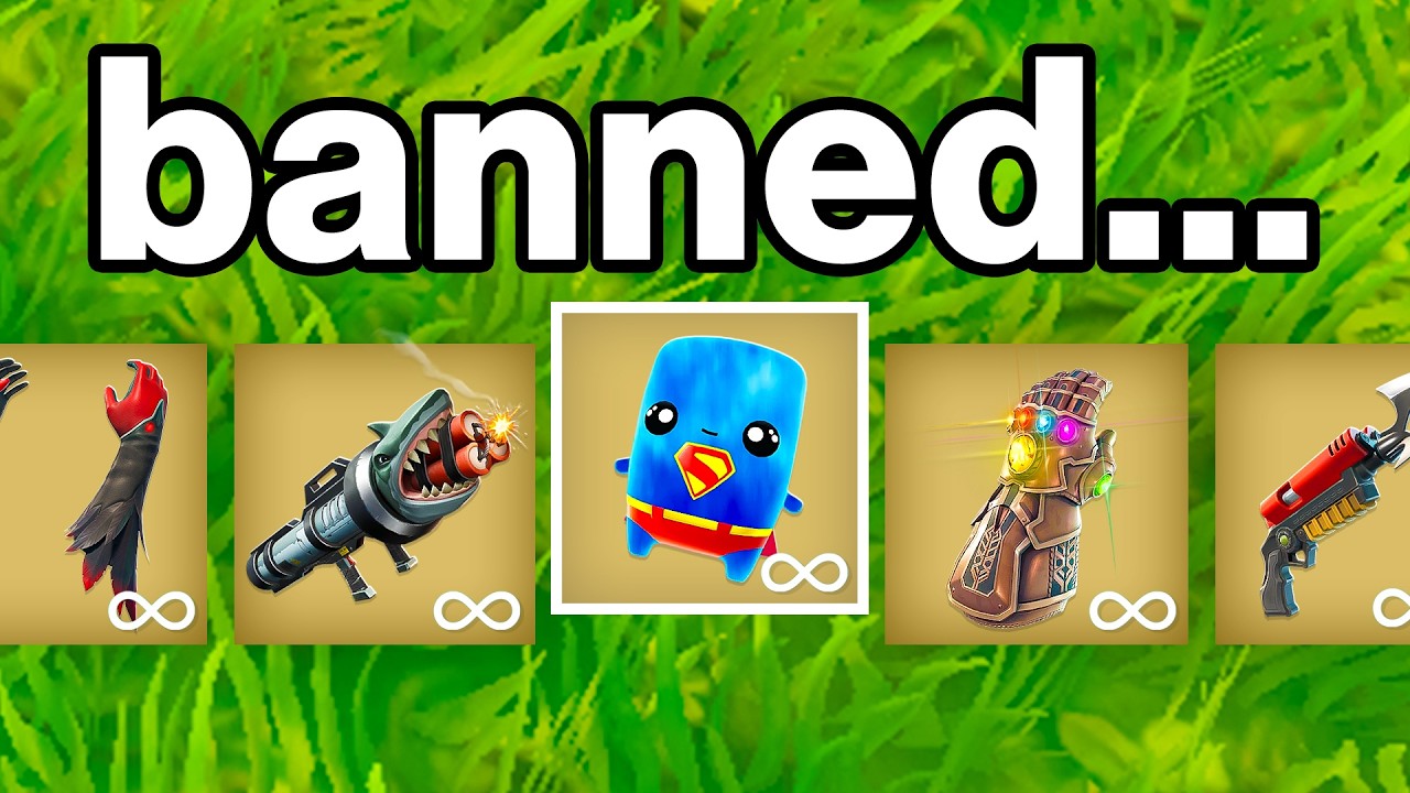 Fortnite But Everyone Has BANNED Items!