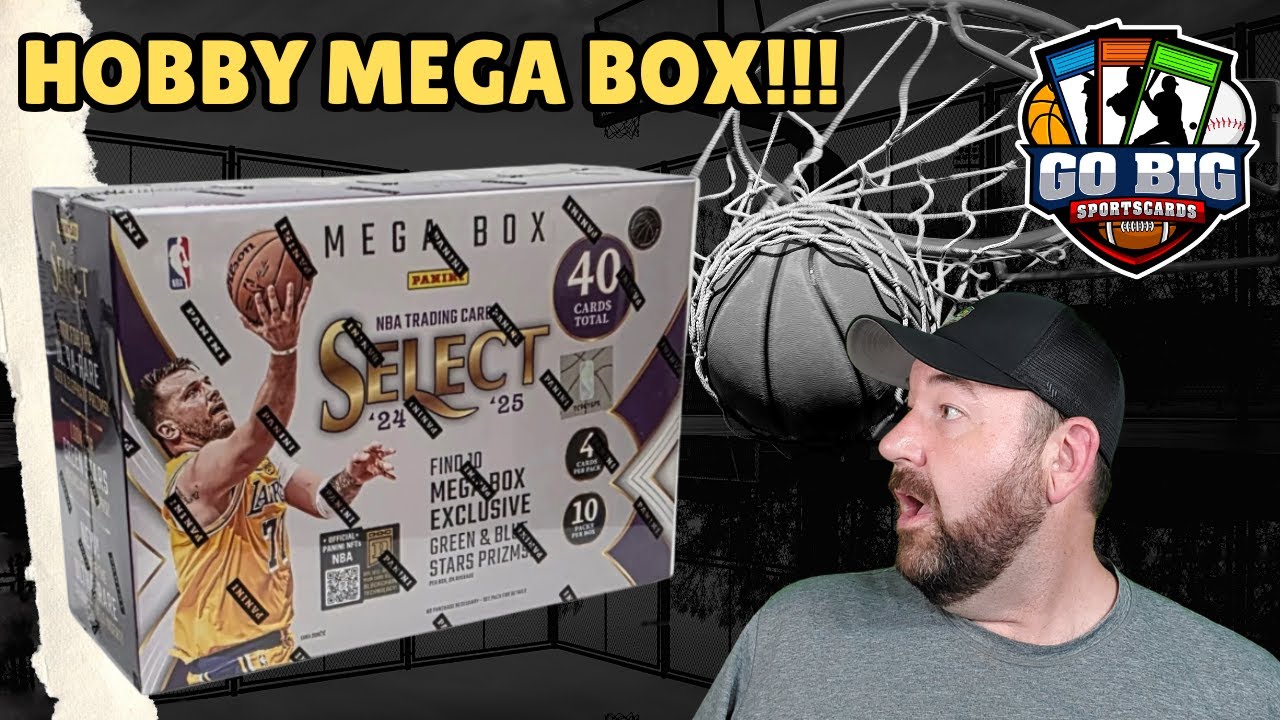 🔥 GREEN & BLUE STARS! 2024-25 Panini Select Hobby Mega Box DOUBLE RIP! 🔥