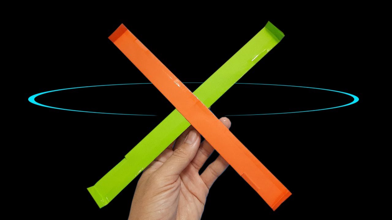 Cách gấp boomerang bằng giấy đơn giản ai cũng làm được | how to make paper boomerang easy