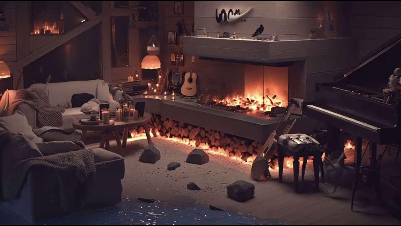 Cozy Piano Instrumental ❄️ Soft & Warm Music for Deep Sleep, Relaxation & Stress Relief