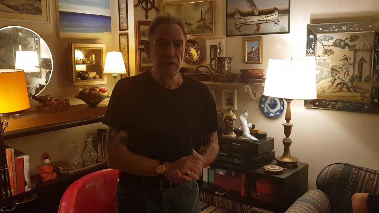 Robert Gordon at home: 'Suspicion'