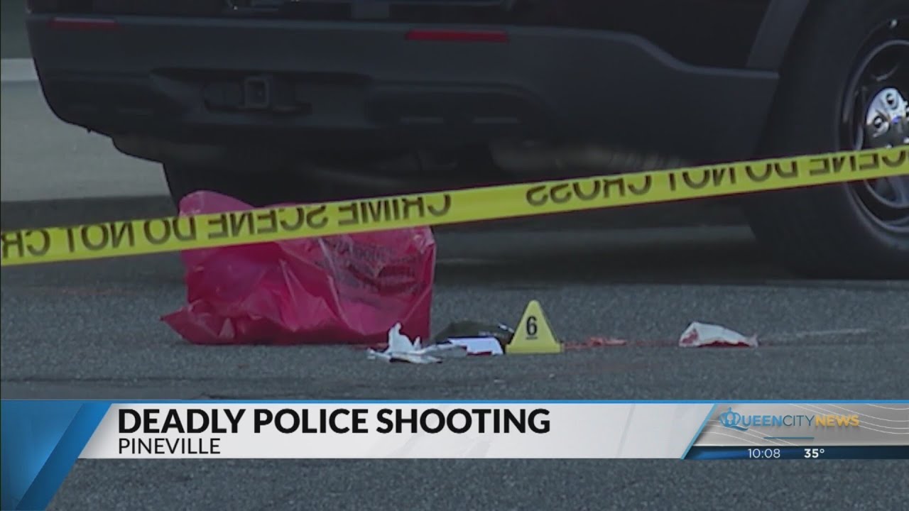 Suspect shot, killed by Pineville officer in parking lot