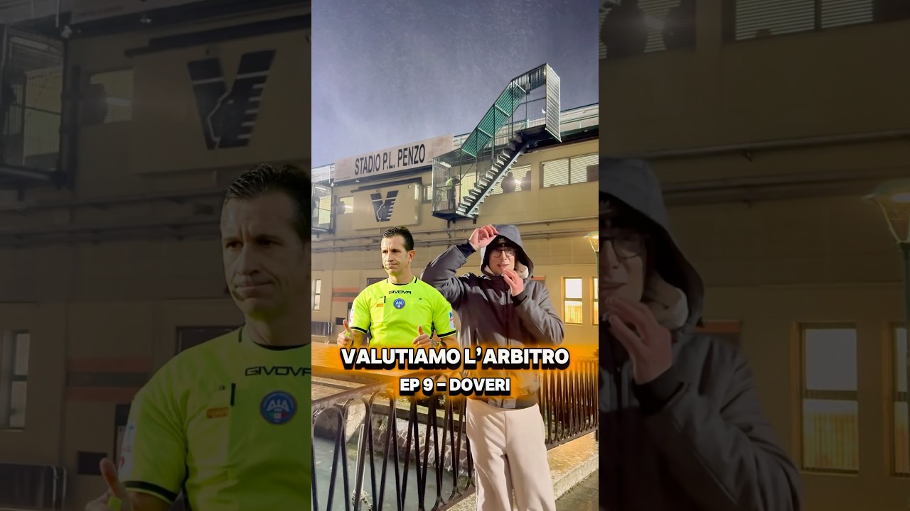 VALUTIAMO L&rsquo;ARBITRO ✍🏼 EP 9-DOVERI ⚽️ #calcio #arbitro #seriea