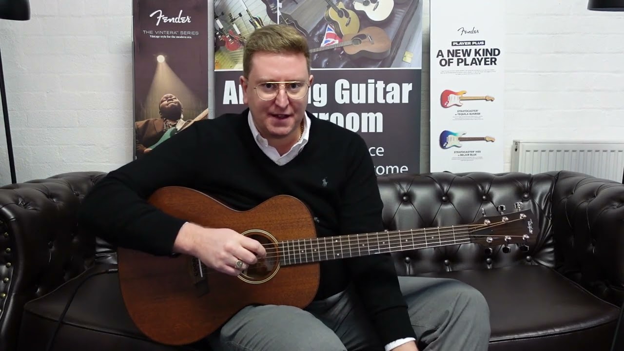 Taylor AD22E Electric Acoustic Demonstration & Review | Available From Rimmers Music