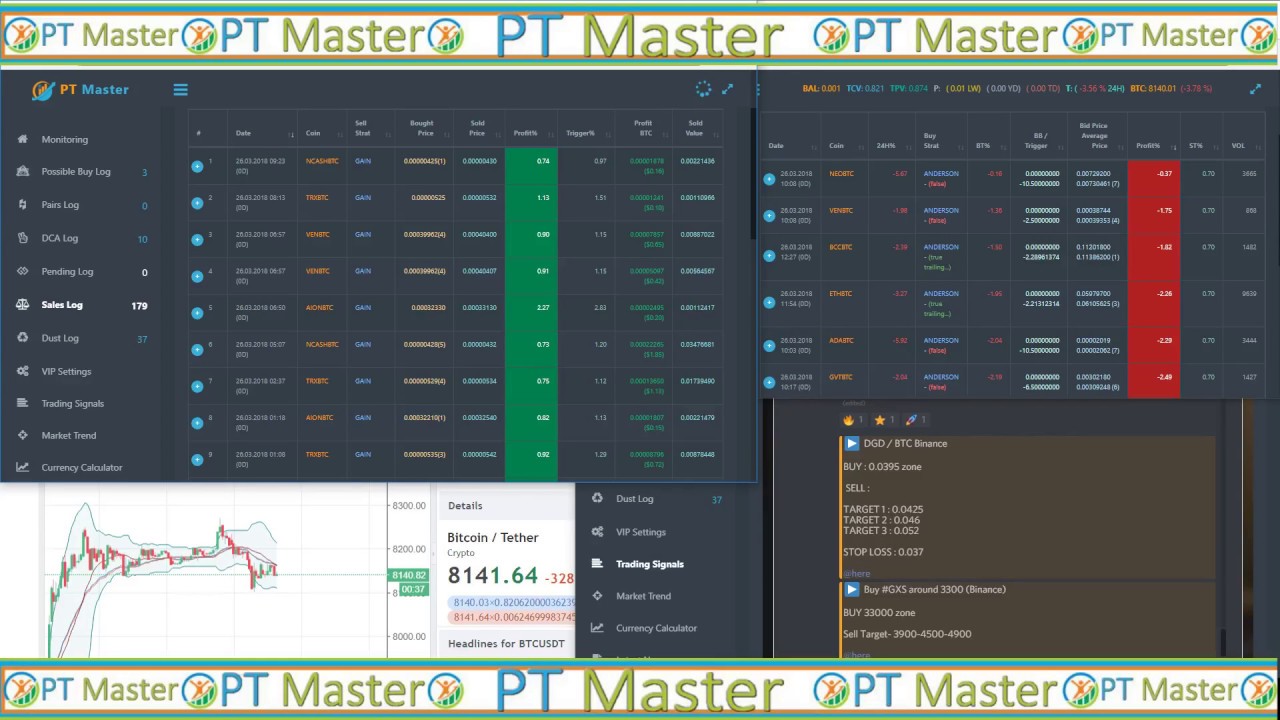 PROFIT TRAILER MASTER - The new Profit Trailer add-on !!!