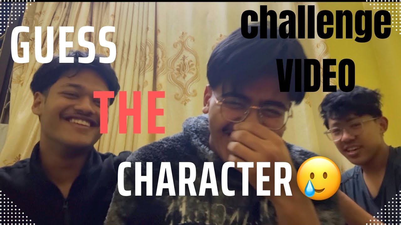 GUESS THE CHARACTER CHALLENGE | RANDOM GUESS 😂 | AUURAFaXx