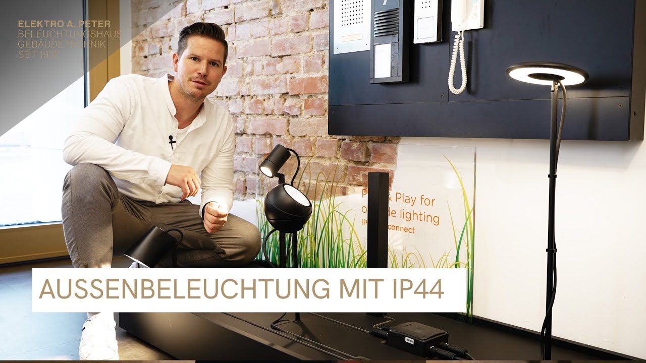 Outdoor-Beleuchtung von IP44 🌄🌳