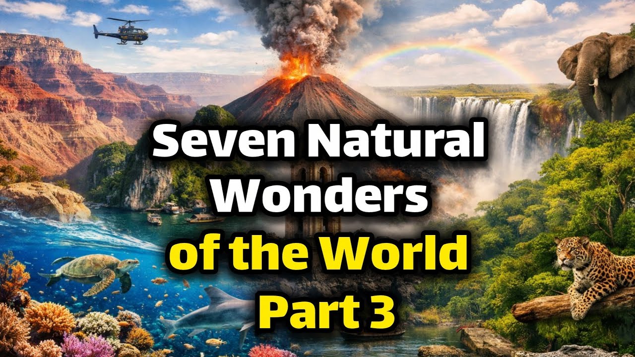Exploring the Seven Natural Wonders of the World:Part 3 🌍✨