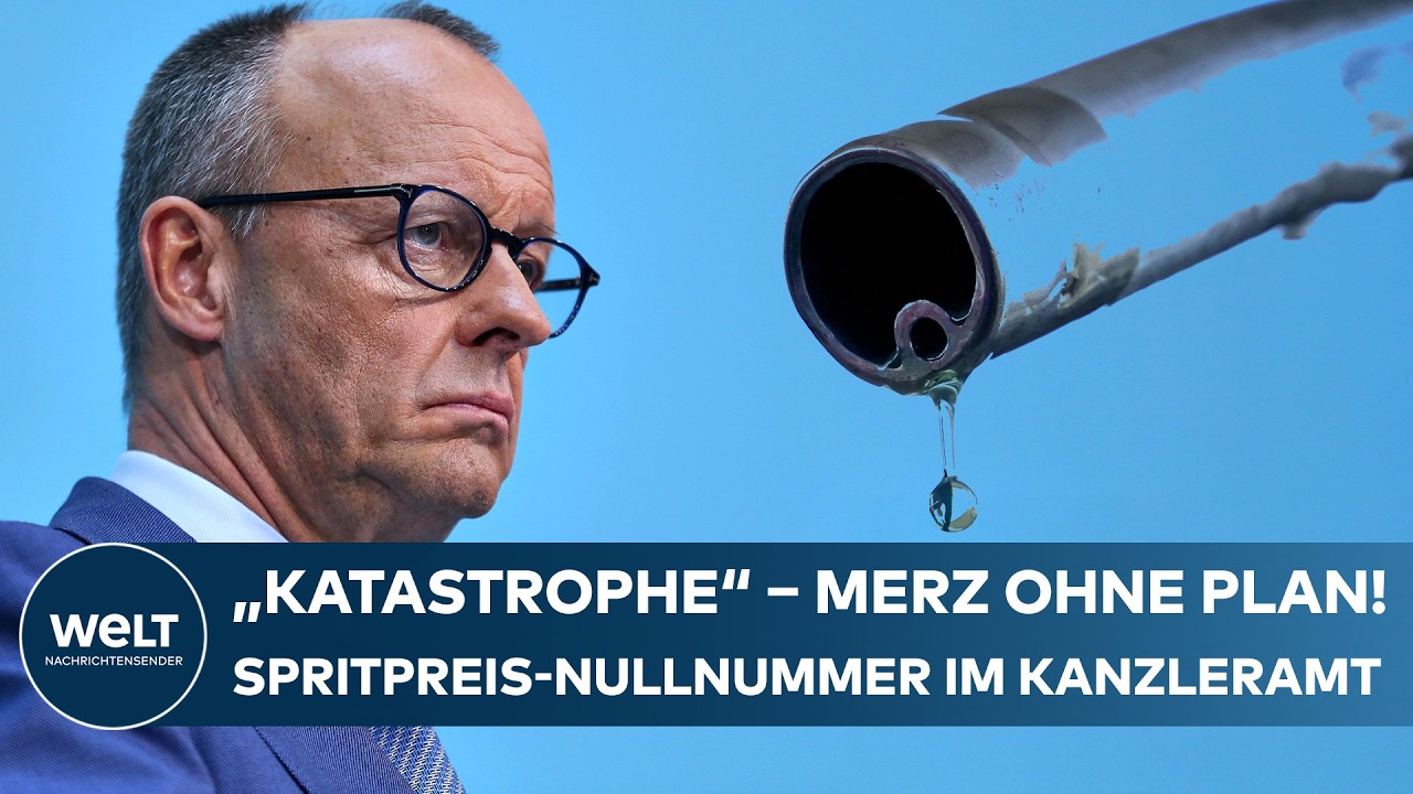 DEUTSCHLAND: &bdquo;Katastrophe!&ldquo; &ndash; Spritpreis-Drama im Kanzleramt ohne Ergebnis! Merz kann nicht liefern