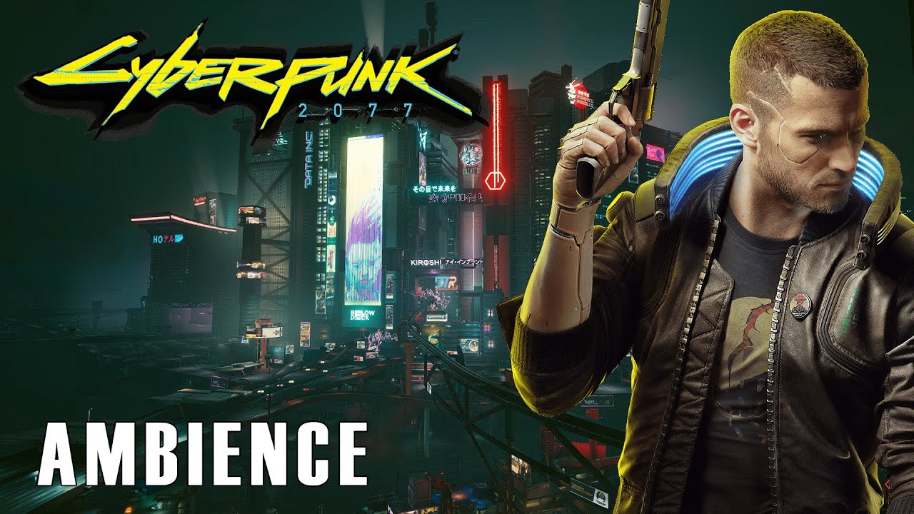 Cyberpunk 2077 Ambience [Ambience AMSR Focus Deep Work Studying]