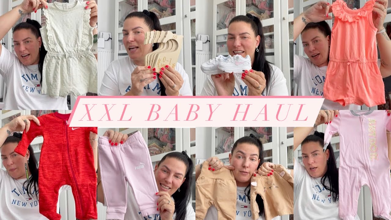 XXL BABY GIRL HAUL! C&A, Zalando Lounge, dm, Kik, Takko, Amazon