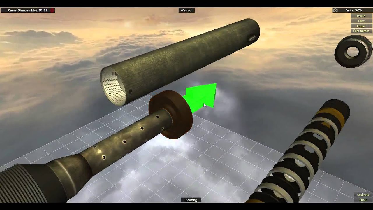 World of Guns Gameplay :  Welrod (Disassembly and Assembly)