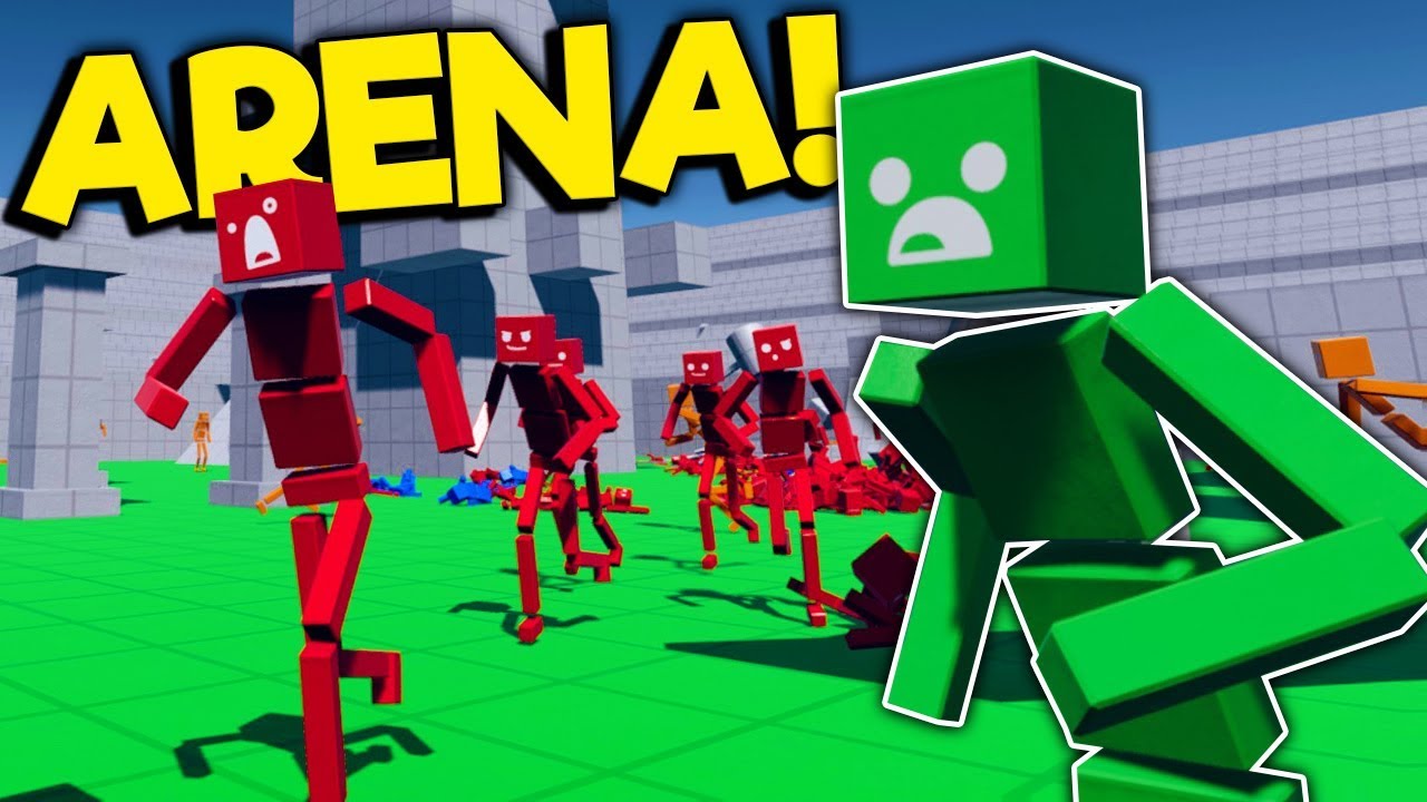I Made a Gladiator Arena for Ragdolls! - Fun With Ragdolls Update Gameplay