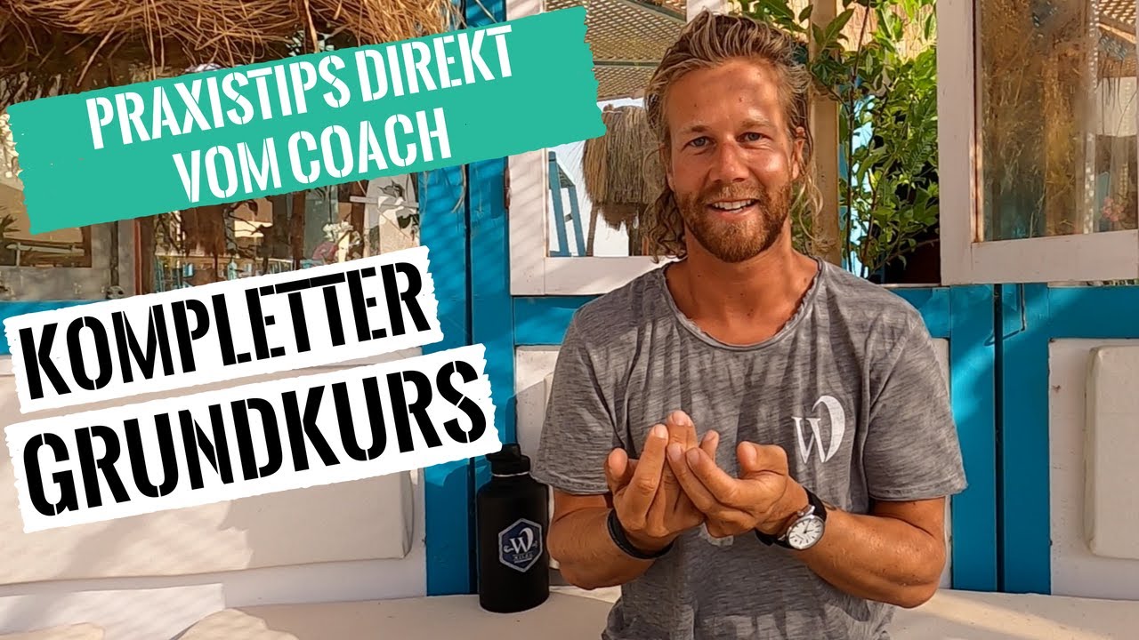 Kitesurfen Lernen - Kompletter Grundkurs
