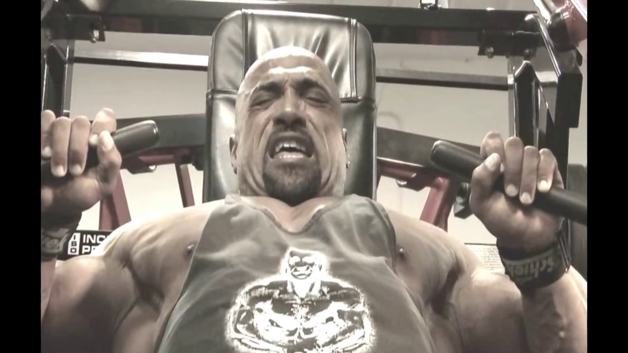 Dennis James Chest Workout With Charles Glass