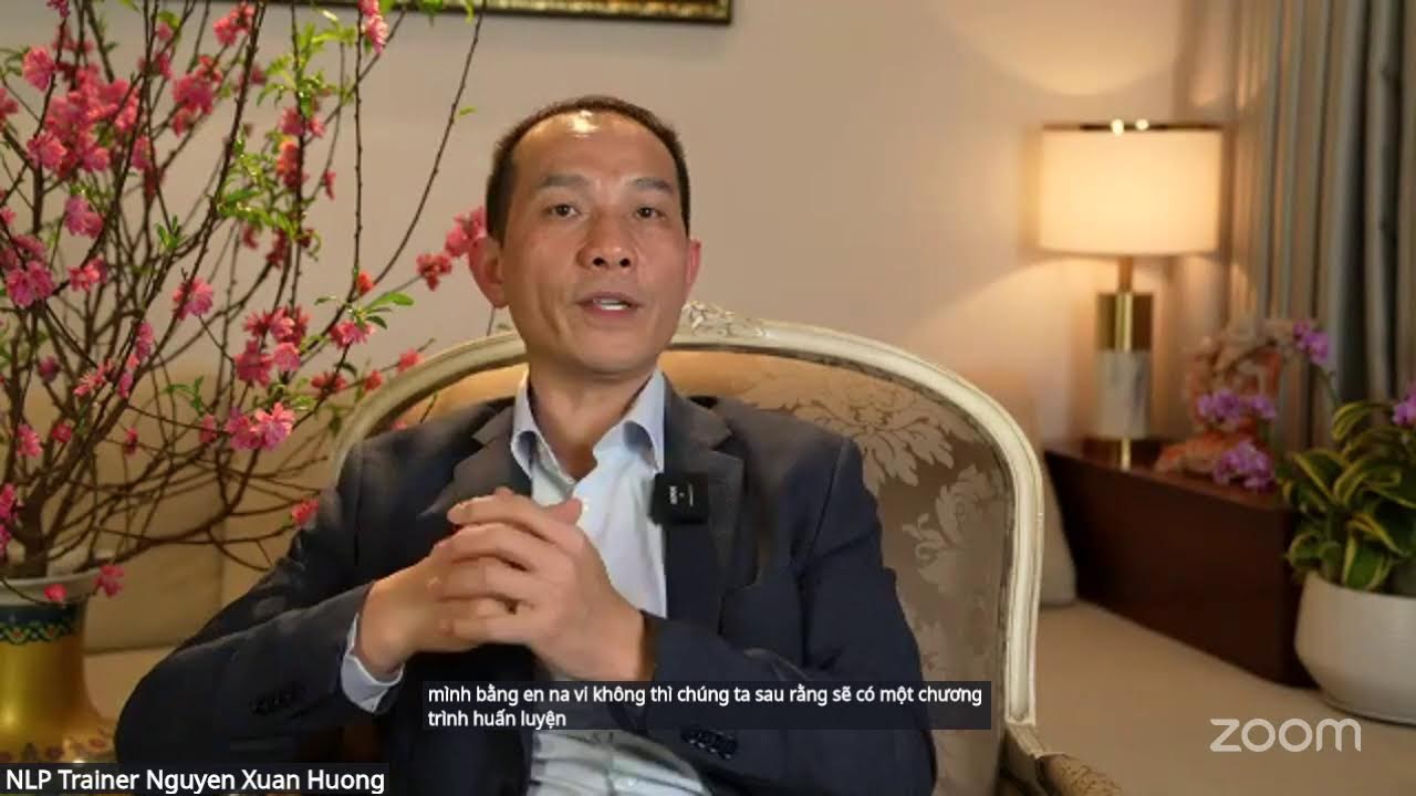 ZOOM HUẤN LUYỆN NLP 
KIẾN TẠO CUỘC ĐỜI THÀNH CÔNG BẰNG NLP