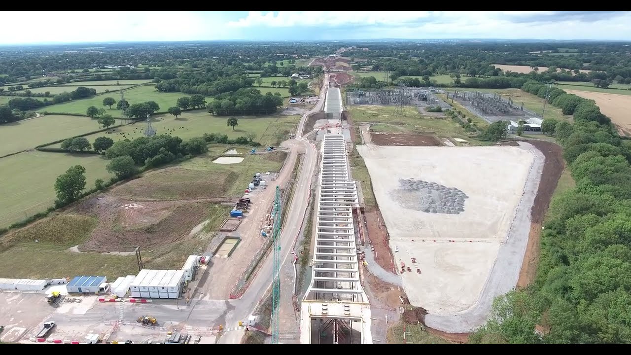 HS2 Route - Burton Green to Balsall Common - July 2025