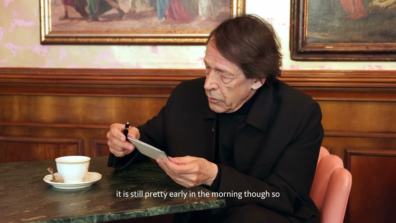 A Coffee in Florence with Peter Saville