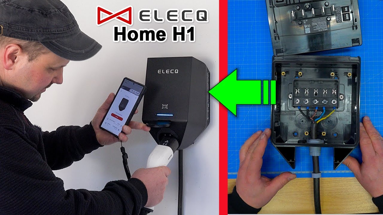 Wallbox Einbauen und in Betrieb nehmen | Elecq Home H1. Einfacher geht nicht!