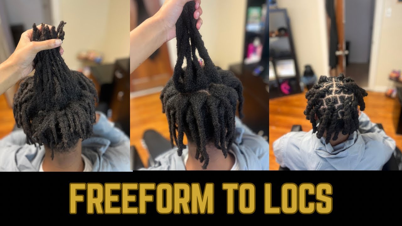 Freeform to Traditional Locs | Retwist & Style