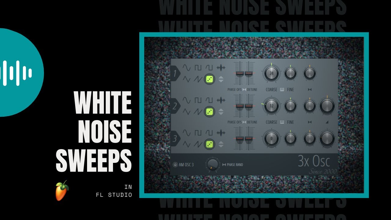 White Noise Sweeps in FL Studio