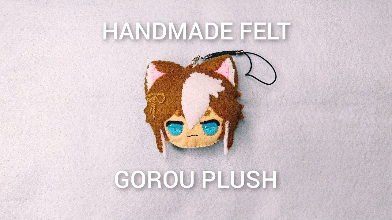 Gorou from Genshin Impact Felt Plush