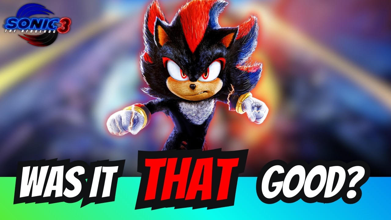 ❓Действительно ли Sonic 3 был настолько хорош? (Обзор спустя год)