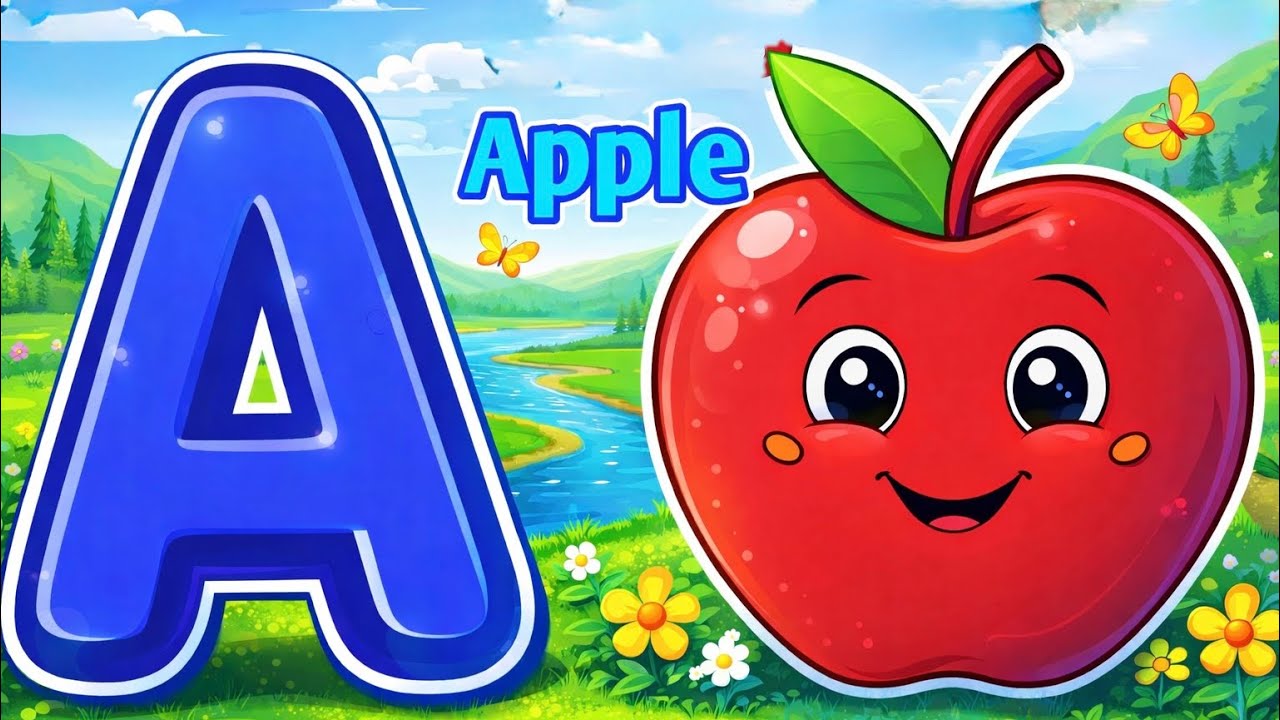 A for Apple 🍎 | ABC Song for Toddlers | ABC Alphabet Song | Little Learners TV  #aforapplekidssong 