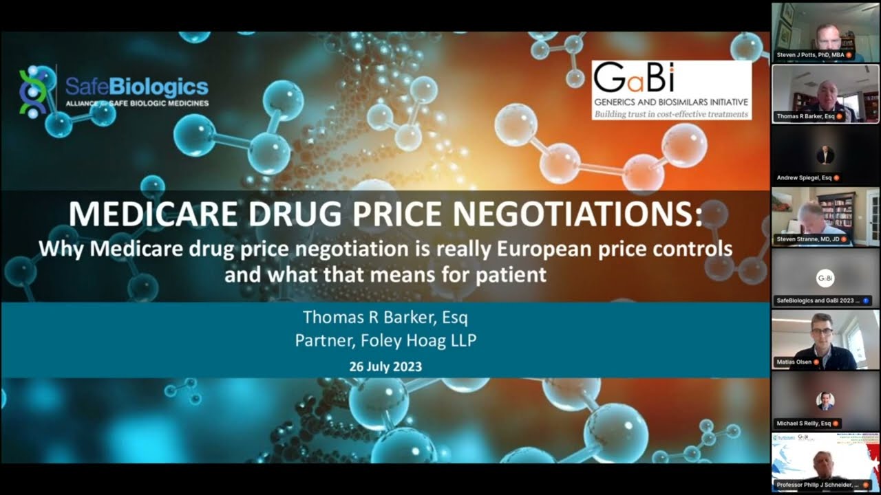 ASBM/GaBI Webinar- Medicare Drug Price Negotiation: Impacts on Innovation and Patient Access