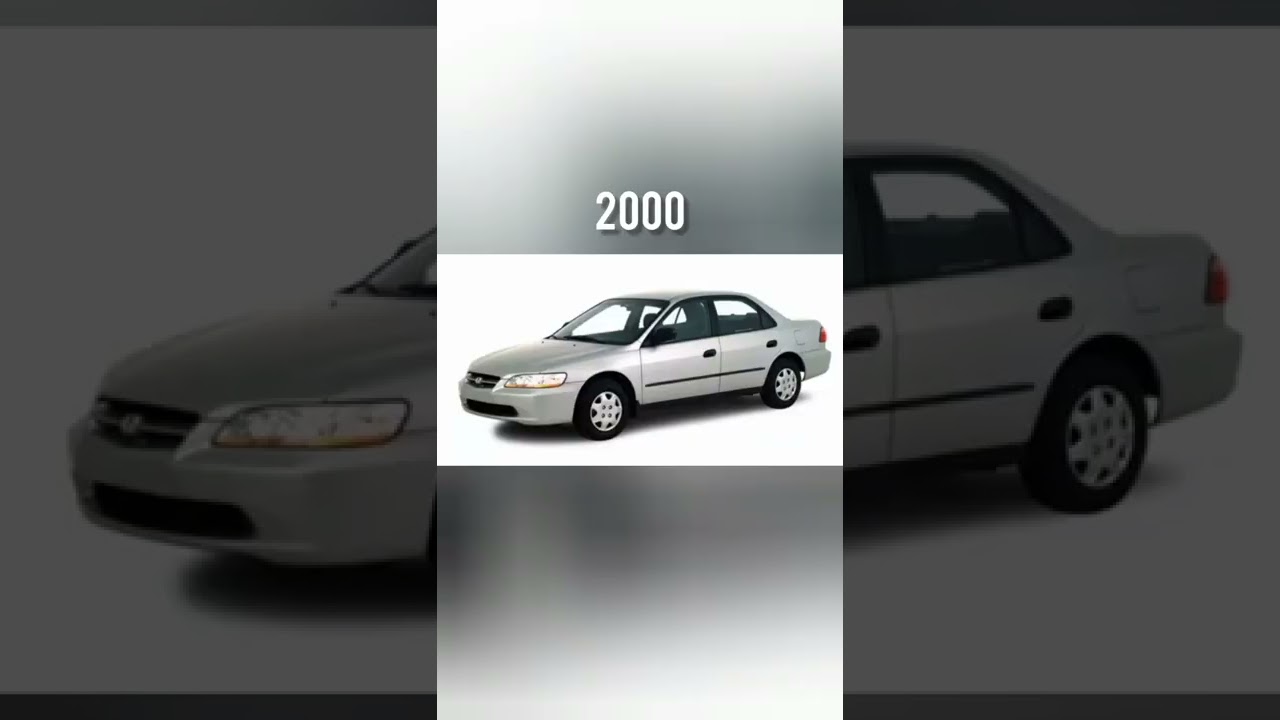 Evolution of Honda Accord ( 1976 - 2022 )