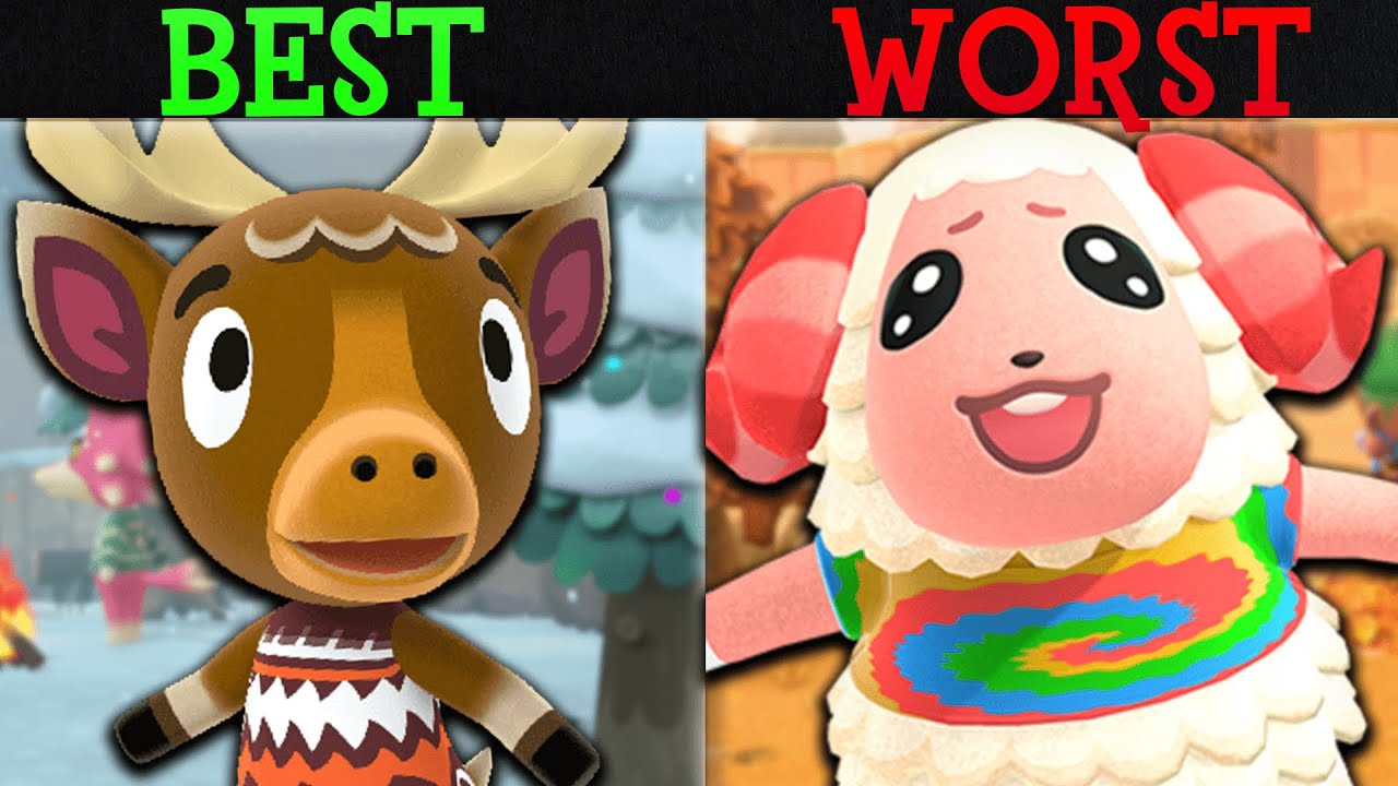 Animal Crossing PERSONALITIES RANKED (BEST to WORST)