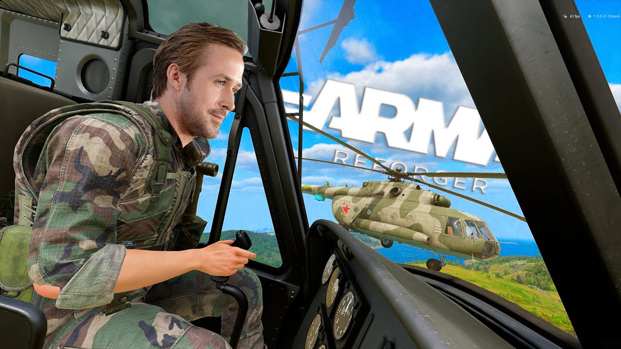 Вертолетное карате в Arma Reforger