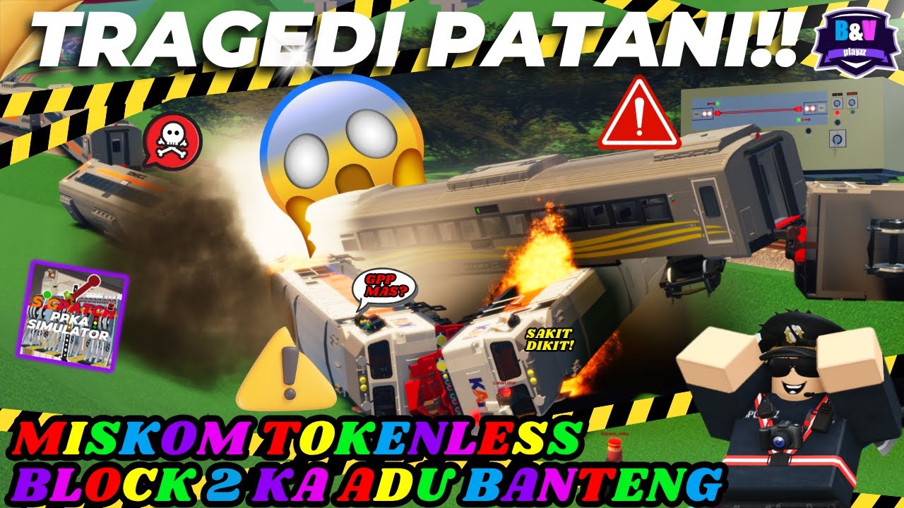 TRAGEDI PATANI!! MISKOMUNIKASI TOKENLESS BLOCK 2 KA ADU BANTENG 😨