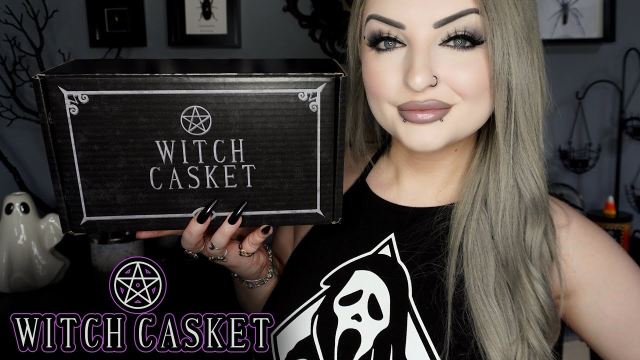 Witch Casket, Monthly Subscription Box Unboxing - Peculiar Oddities - April 2025
