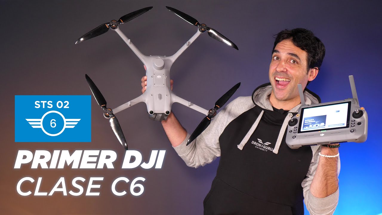 MATRICE 4D, el Primer DJI con Clase C6 para STS 02