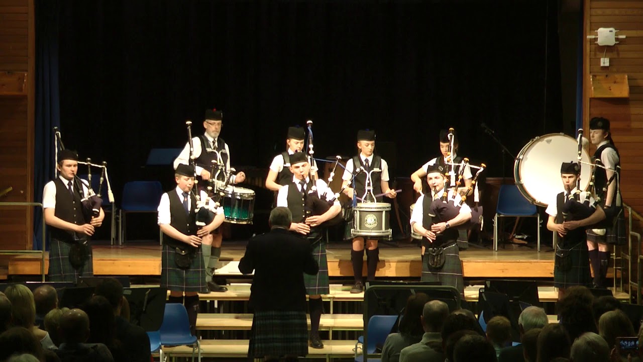 Pipe Band - Plagal Cadence, Enlightenment Jig and Glasgow City Police Pipers