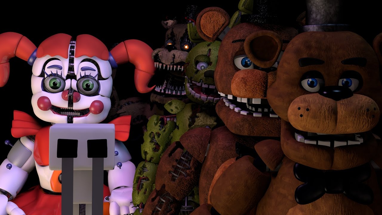 (C4D/SFM)FNaF Mega Mashup Collab