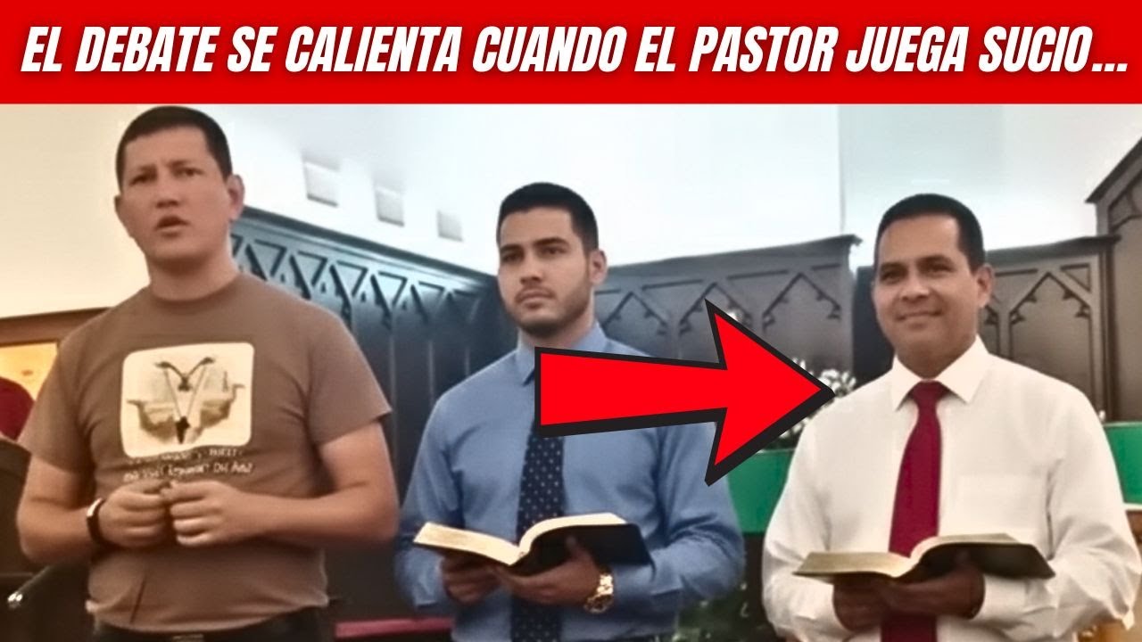 Debate se calienta cuando pastor juega sucio… PERO respuesta del Padre Luis Toro deja todos en shock