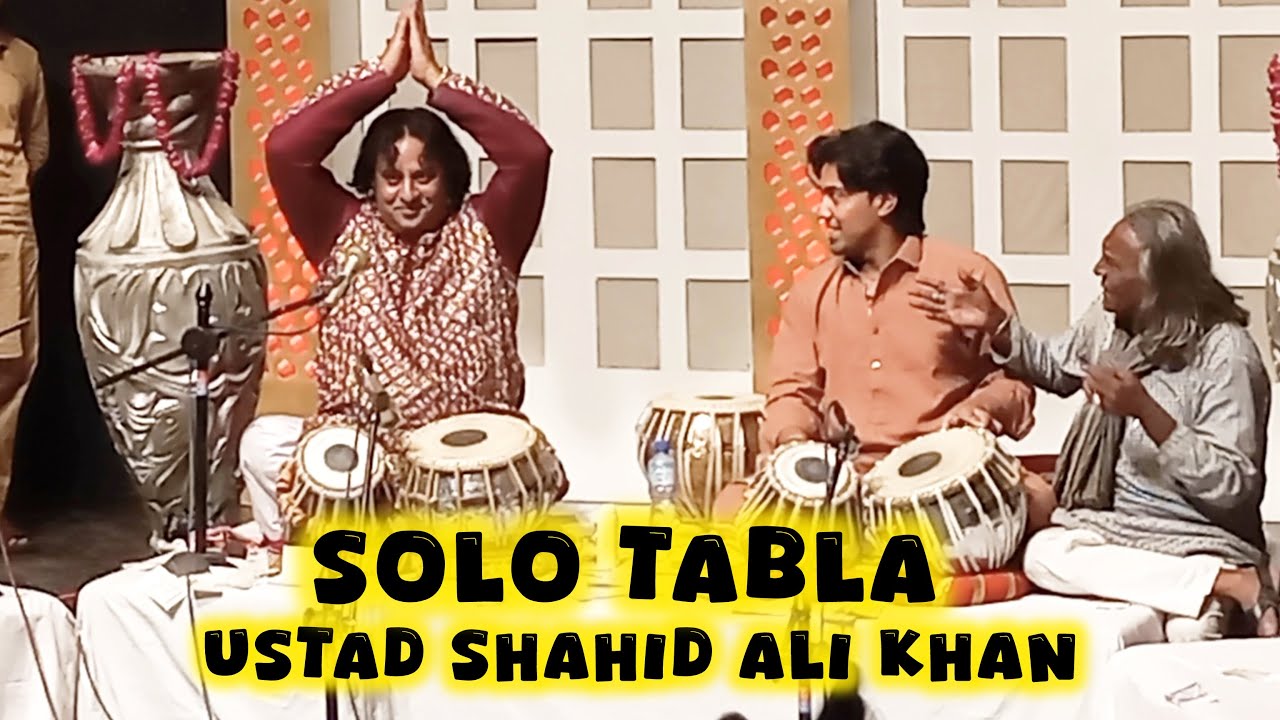 Ustad Shahid Ali Khan | Solo Tabla