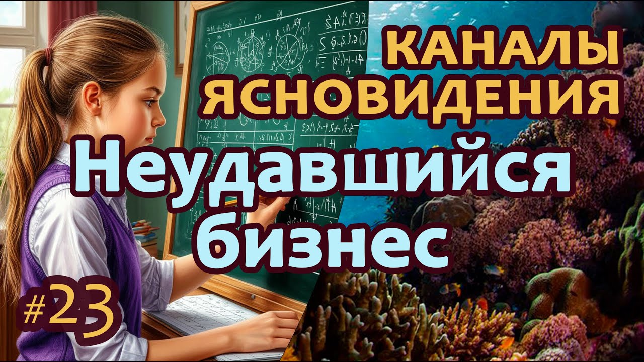 Неудавшийся бизнес - Выпуск 23 | Работа с каналами ясновидения | Практика прямых порталов