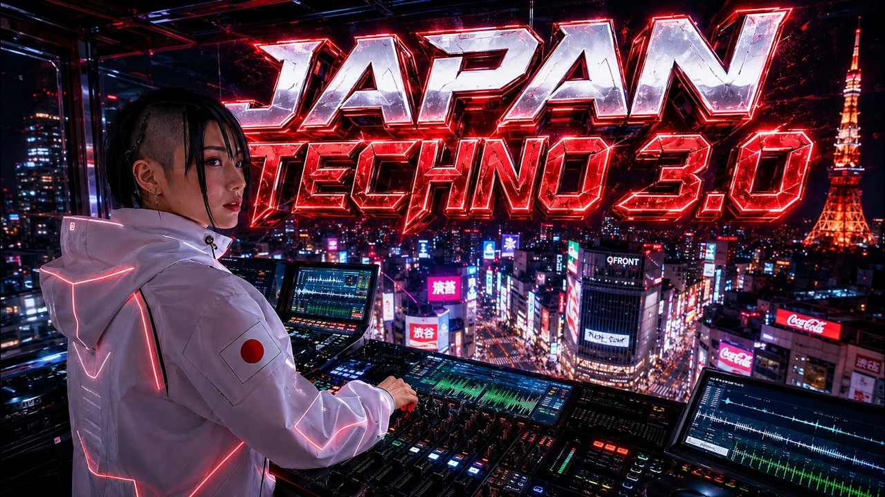 🎌 JAPAN TECHNO 3.0 | Tokyo Cyber Pulse & Ancestral Koto Drive Vol. 2