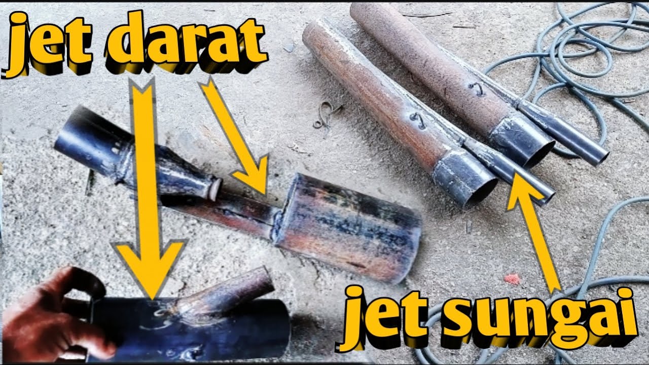 Pembuatan jet//cara buat jet pencari emas//cara buat jet darat #dredge #dredging #dredgingship #gold