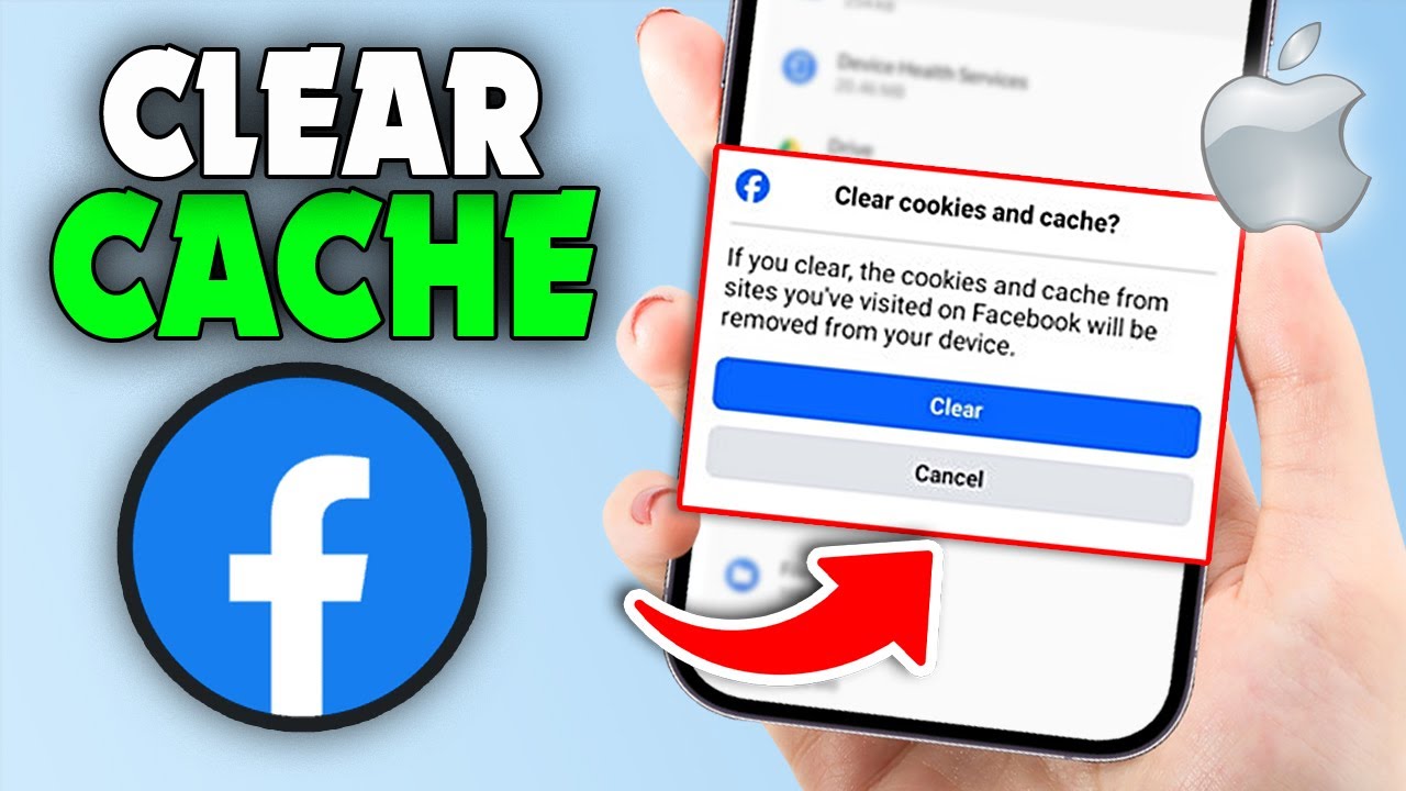 Как очистить кэш Facebook на iPhone (2026)