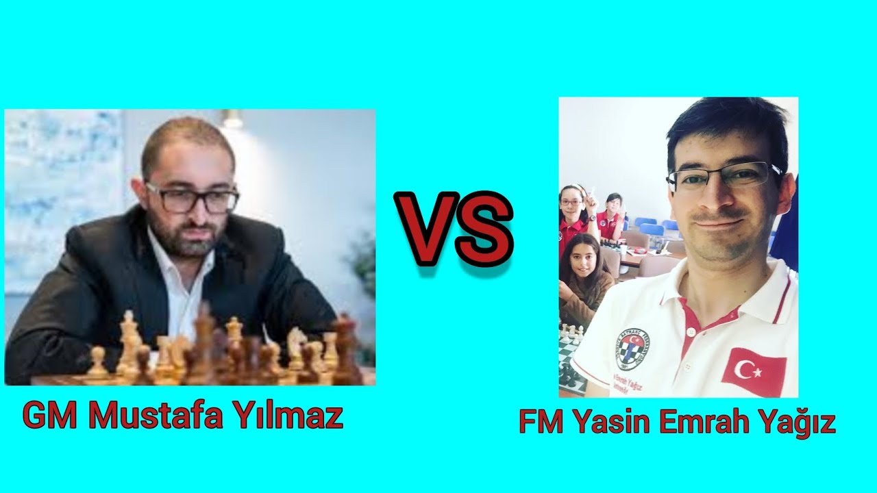 GM Mustafa Yılmaz VS FM Yasin Emrah. Kim kazandı? @gmsatranc06 @SatrancDunyam #satranç