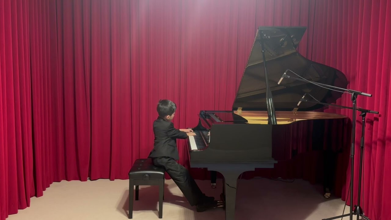 Mozart, Fantasia No. 3 in D minor, K. 397 / Nathaniel Wang, Age 8