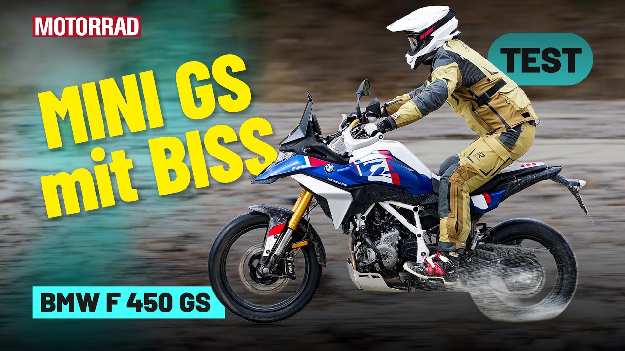 BMW F 450 GS im ersten Test: Mini‑GS für Einsteiger mit 48 PS, ERC & Offroad | Review in 8 Minuten