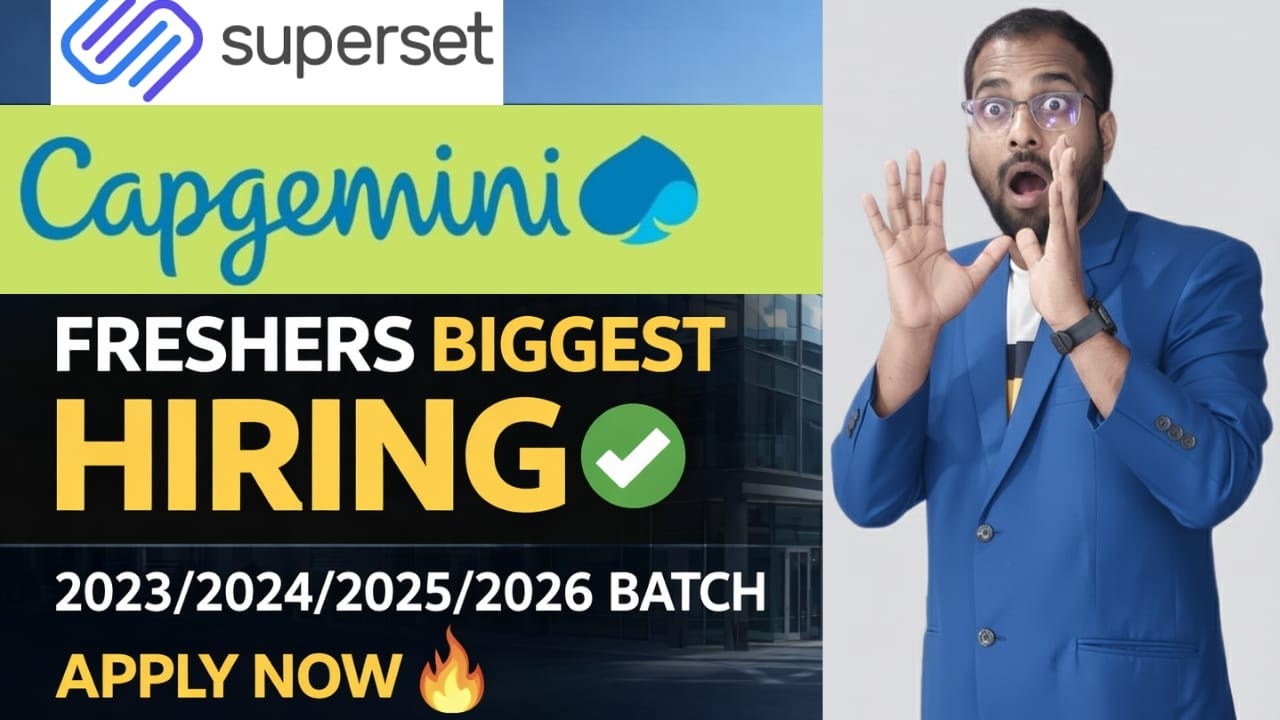 Capgemini Exceller AgentifAI Buildathon For Freshers | BCG, ralliant, Qualcomm, EY Jobs | Apply Now
