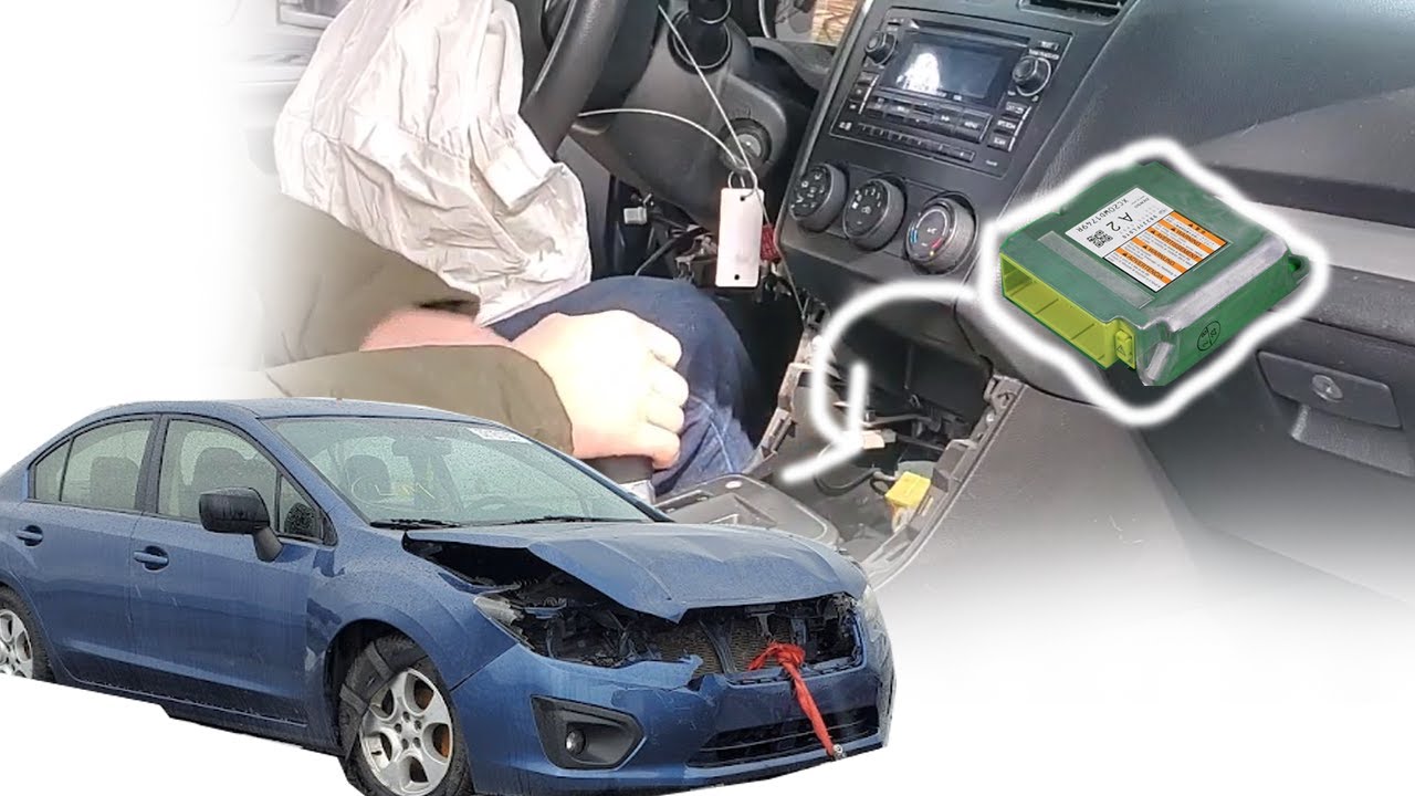 Installing the airbag control module and seatbelts | 2013 Subaru Project Part 1