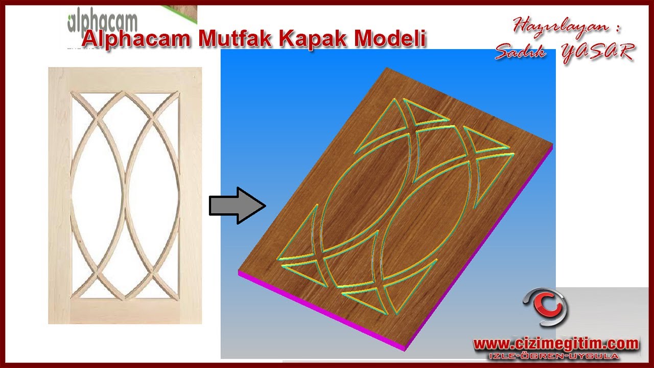 Alphacam Mutfak Kapak Modeli-49.ders