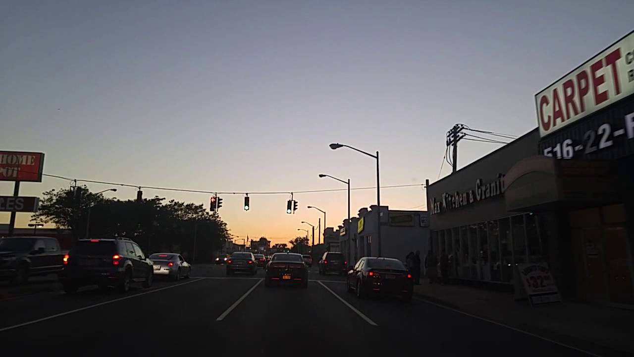 Driving from Merrick to Freeport in Nassau,New York